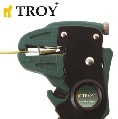 TROY 24007 Self Adjusting Cable Stripper