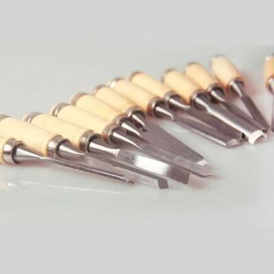 TROY 25004 Wood Carving Set, 12 Pcs