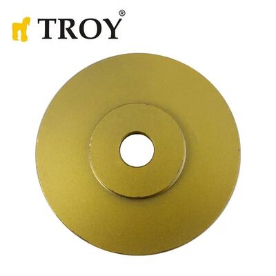 TROY 25074 Avuç Taşlama için Ahşap Aşındırıcı Törpü Diski, Toroidal, 125mm