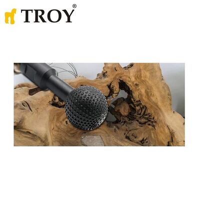 TROY 25080 Avuç Taşlama İçin Küresel Ahşap Zımpara, Öğütme Ucu, M14-20