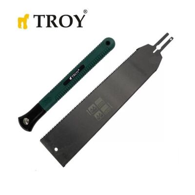 TROY 25305 Çift Taraflı Japon Testeresi, 30cm