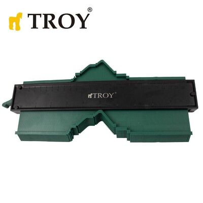 TROY 25902 Sabitleme Mandallı Kontur Mastarı, 258mm