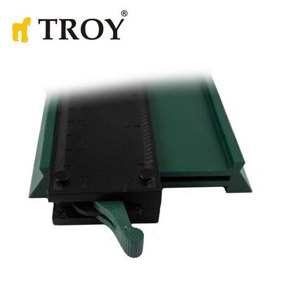 TROY 25902 Sabitleme Mandallı Kontur Mastarı, 258mm