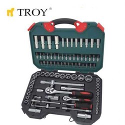 TROY - TROY 26101 Socket Set 94 Pcs, Metric