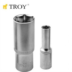 TROY - TROY 26111 1/2” Socket, 12mm-Ø16,5mm-L:50mm