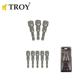 TROY - TROY 26133 Mıknatıslı Lokma Adaptör Seti, 8 Parça