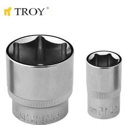 TROY - TROY 26183 1/2” Lokma (Ölçü 11mm-Çap 21,8-Uzunluk 38mm)