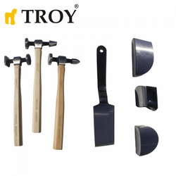 TROY - TROY 27299 Body and Fender Tool Set, 7 Pcs