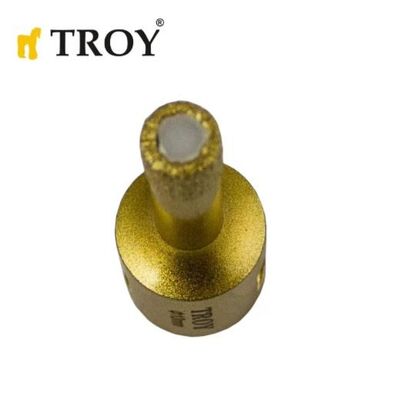 TROY 27450-06 Avuç Taşlamalar için Seramik Kuru Elmas Delici, 6mm