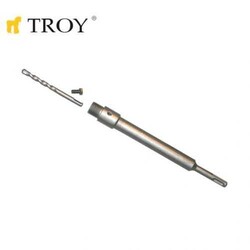 TROY - TROY 27466 SDS Plus Adaptör 250mm ve Merkezleme Matkap Ucu Seti