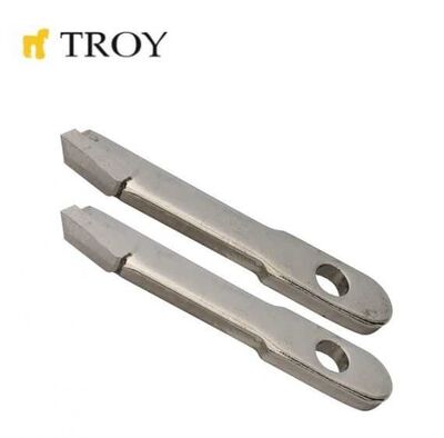 TROY 27492-R2 Vantuzlu Daire Testere Yedek Bıçak Seti, Tungsten Karpit