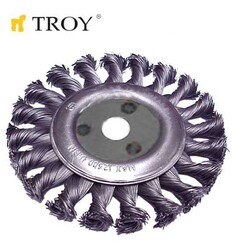 TROY - TROY 27706-100 Burma Telli Daire Fırça (100mm)