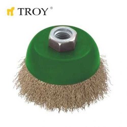 TROY - TROY 27710-125 Crimped Cup Brush, 125mm