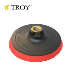TROY - TROY 27911 Disk Altı 125mm, (Cırt Zımpara için)