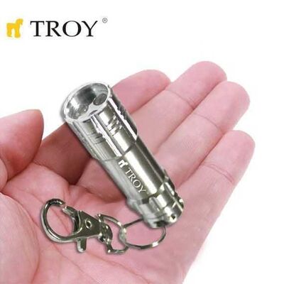 TROY 28090 Aluminum Flashlight, 24 Pcs in Display Box