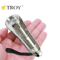 TROY - TROY 28091 Aluminum Flashlight, 24 Pcs in Display Box