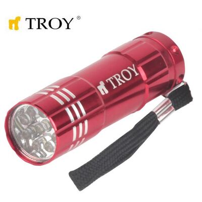 TROY 28095 Aluminum Flashlight, 1 Pcs