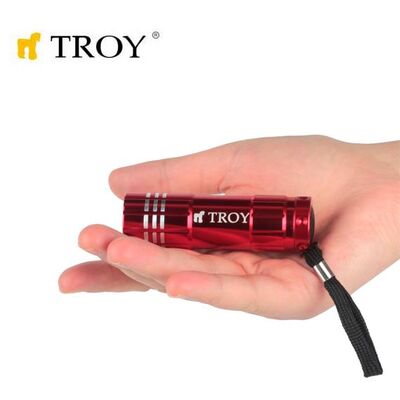 TROY 28095 Aluminum Flashlight, 1 Pcs