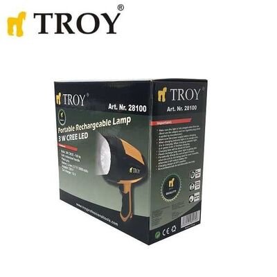 TROY 28100 Şarjlı CREE LED El Feneri