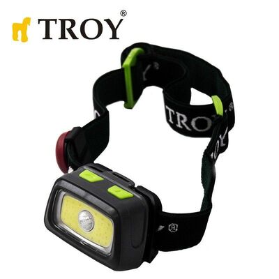 TROY 28202 COB LED Kafa Lambası, 3 Renkli