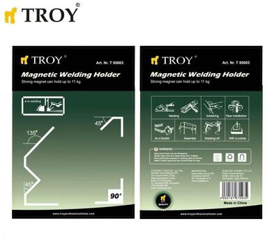 TROY 95003 Mıknatıslı Kaynak Tutucu, 11kg 