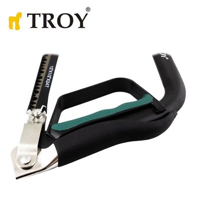 TROY 25303 Hacksaw with Two Sheets for Wood and Metal, 25.4cm