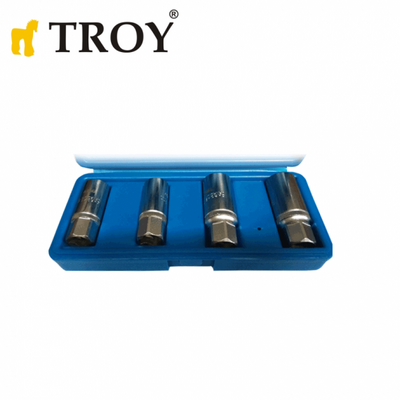 TROY 26155 Stud Extractor Set, 4Pcs 1/2