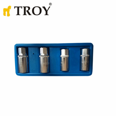 TROY 26155 Stud Extractor Set, 4Pcs 1/2