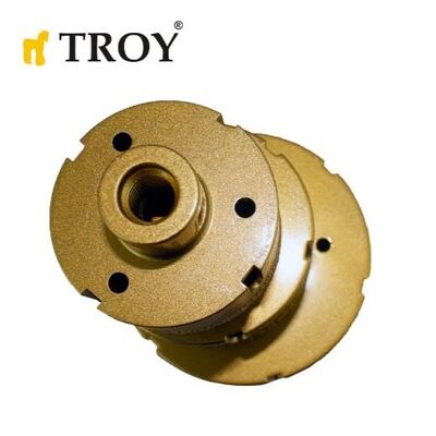 TROY 27450-06 Vacuum Brazed Diamond Core Drill for Angle Grinders, M14