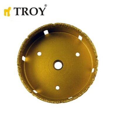 TROY 27450-105 Vacuum Brazed Diamond Core Drill for Angle Grinders, M14