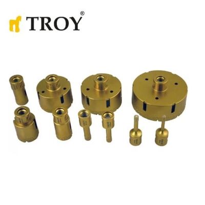 TROY 27450-40 Vacuum Brazed Diamond Core Drill for Angle Grinders, M14