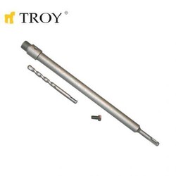 TROY - TROY 27458 SDS Plus Shank 4000mm and Pilot Drill Set