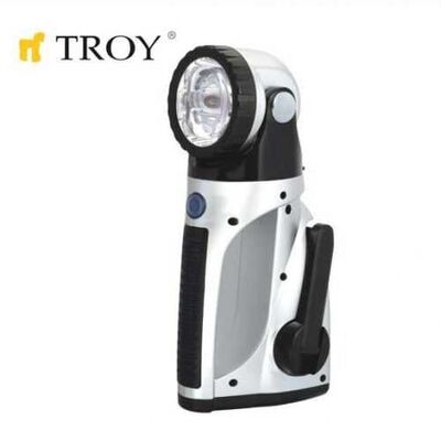 TROY 28050 Rechargeable Dynamo Spotlight