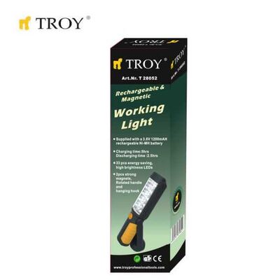 TROY 28052 Rechargeable Work Light