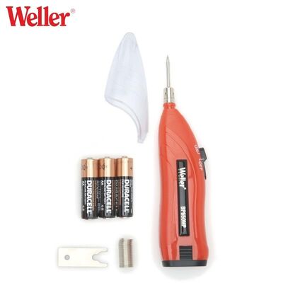 WELLER BP650 EU Battery Operated Soldering Iron, 4.5W, 0.4mm Tip