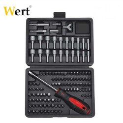 WERT - WERT 2235 Replaceable Bit Screwdriver Set, 122 Pcs