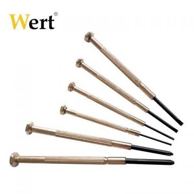 WERT 2251 Precision Screwdriver Set, 6 Pcs