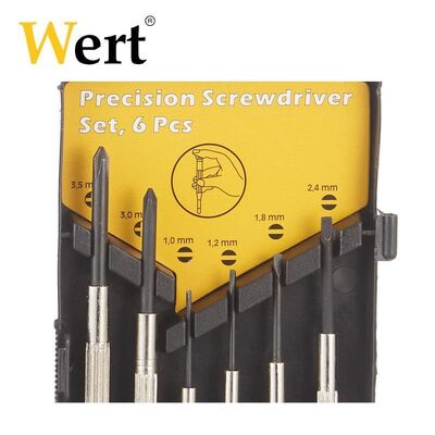 WERT 2251 Precision Screwdriver Set, 6 Pcs