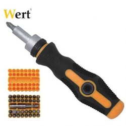 WERT - WERT 2255 Replaceable Bit Screwdriver, 34 Pcs