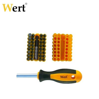 WERT 2255 Replaceable Bit Screwdriver, 34 Pcs