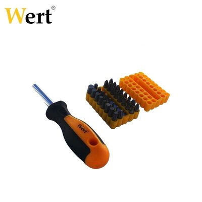 WERT 2255 Replaceable Bit Screwdriver, 34 Pcs