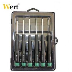 WERT - WERT 2262 Electricians Screwdriver Set, 6 Pcs