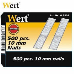 WERT - WERT 2506 Staple Nail, 10mm