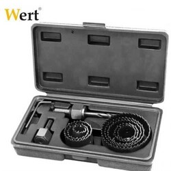 WERT - WERT 2520 Hole Saw Set, 11 Pcs