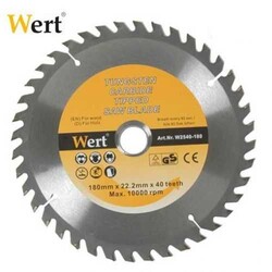 WERT - WERT 2540-180 Ahşap Kesme Testeresi (Ø 180mm)