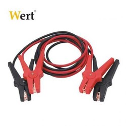 WERT - WERT 2604 Battery Booster Cable 16mm², 3m, For Automobiles