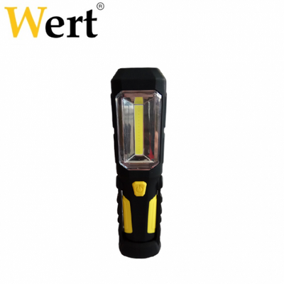 WERT 2612 Pilli Çalışma Lambası, 3W COB LED + 1 LED