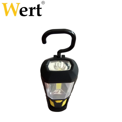 WERT 2612 Pilli Çalışma Lambası, 3W COB LED + 1 LED