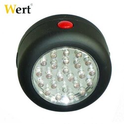 WERT - WERT 2616 Pilli Çalışma Lambası, 24 LED