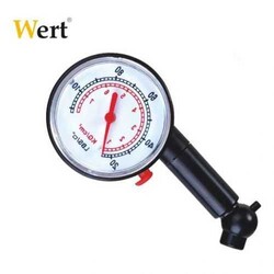 WERT - WERT 2660 Tyre Pressure Gauge, Plastic